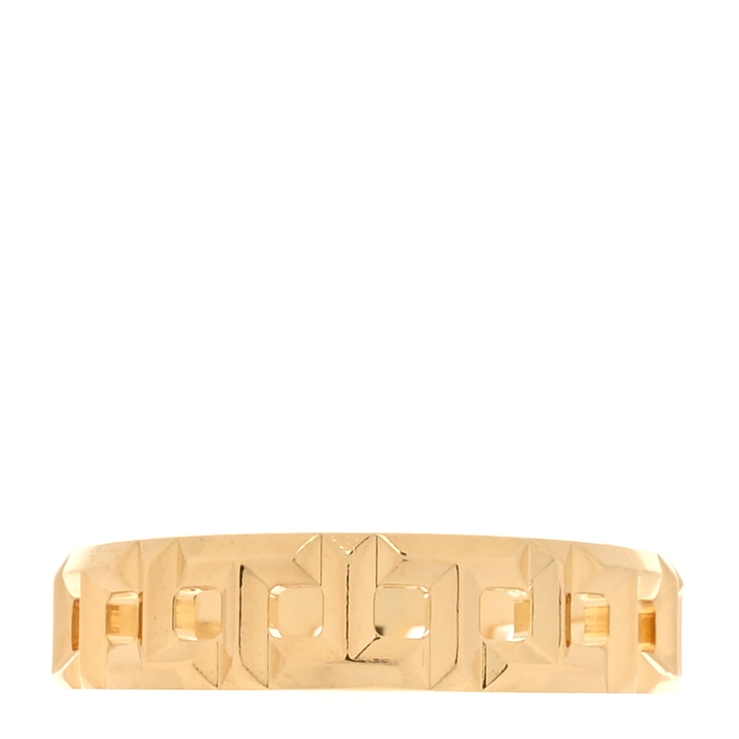18K Yellow Gold T True Wide Ring 61 9.5