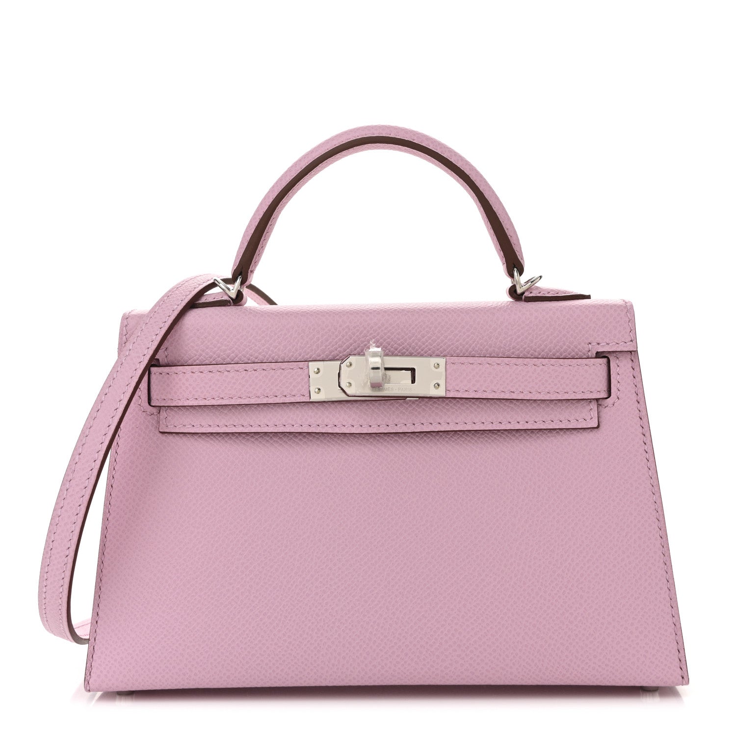 Hermes Epsom Mini Kelly Sellier 20 Mauve Sylvestre 1 of 10
