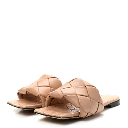Bottega Veneta Nappa Maxi Intrecciato Lido Flat Sandals 39 Slipper 3 of 7