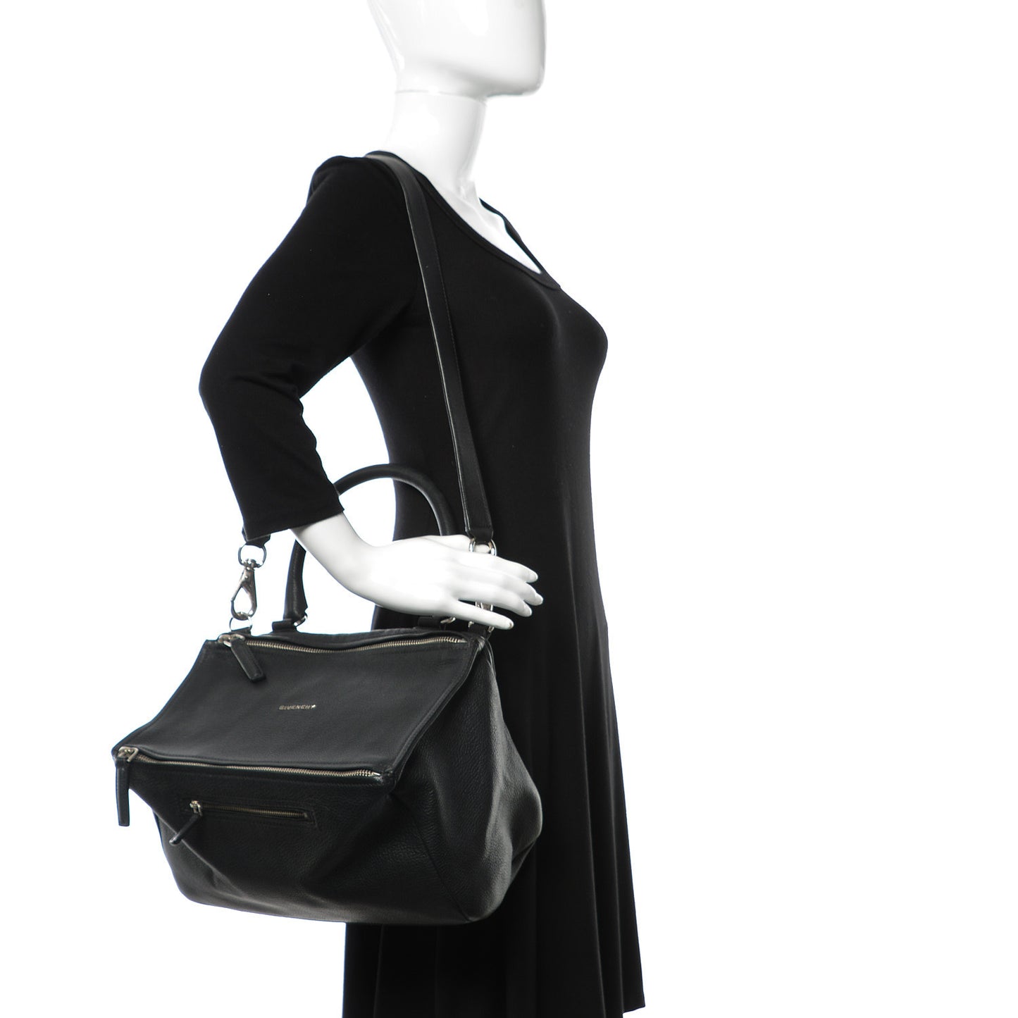 Sugar Goatskin Medium Pandora Black