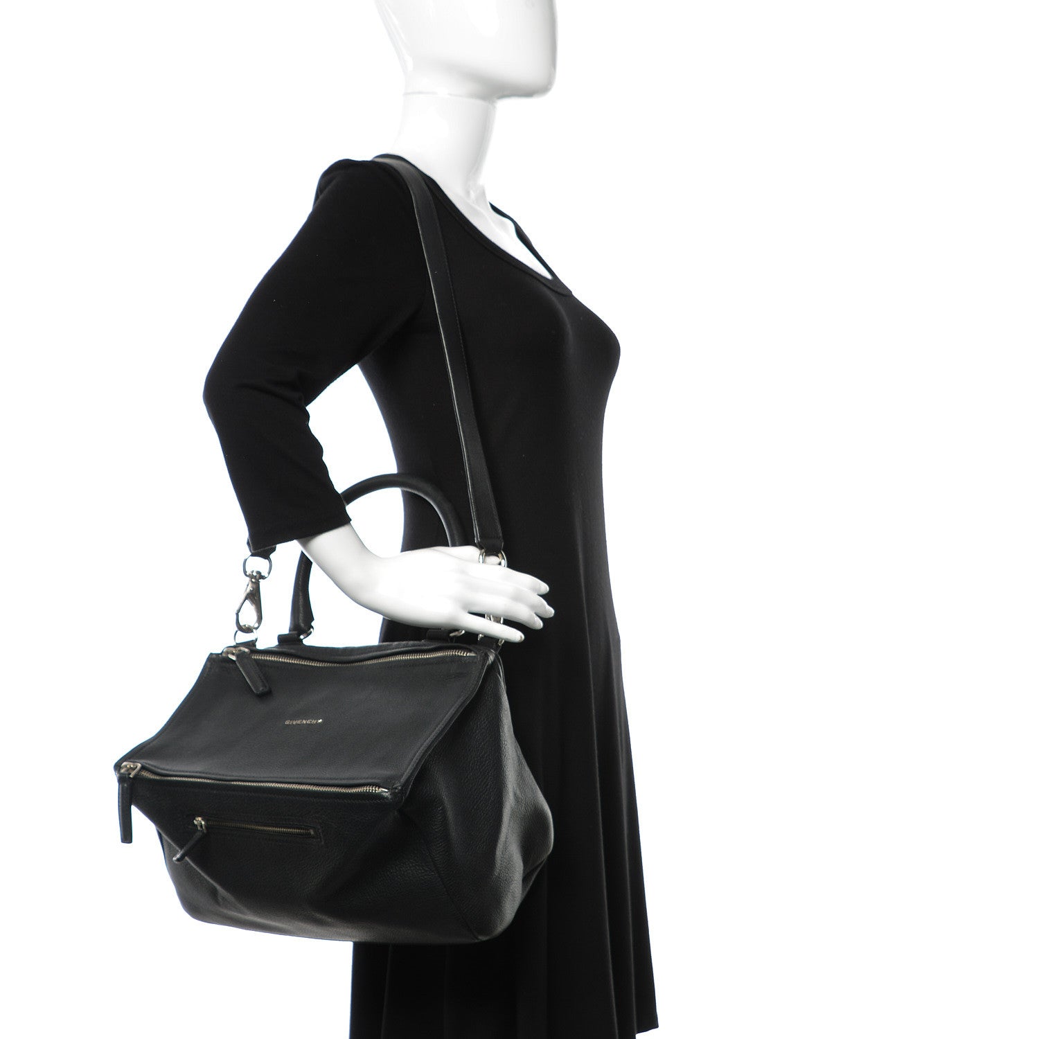 Givenchy Sugar Goatskin Medium Pandora Black 2 of 9