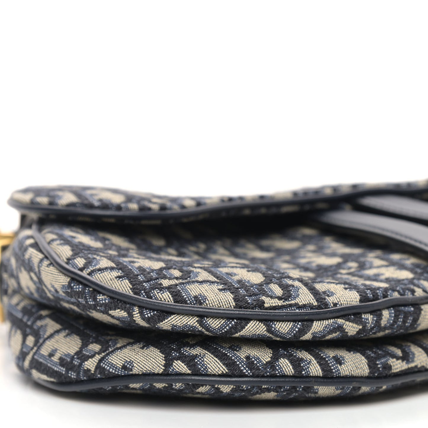 Oblique Saddle Bag Blue