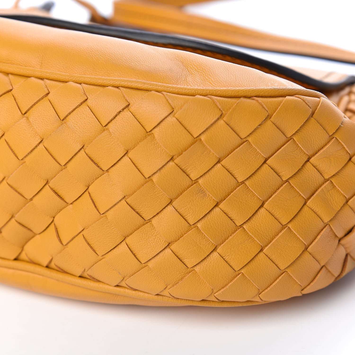 Bottega Veneta Nappa Intrecciato Small Nodini Flap Crossbody Marigold 6 of 11