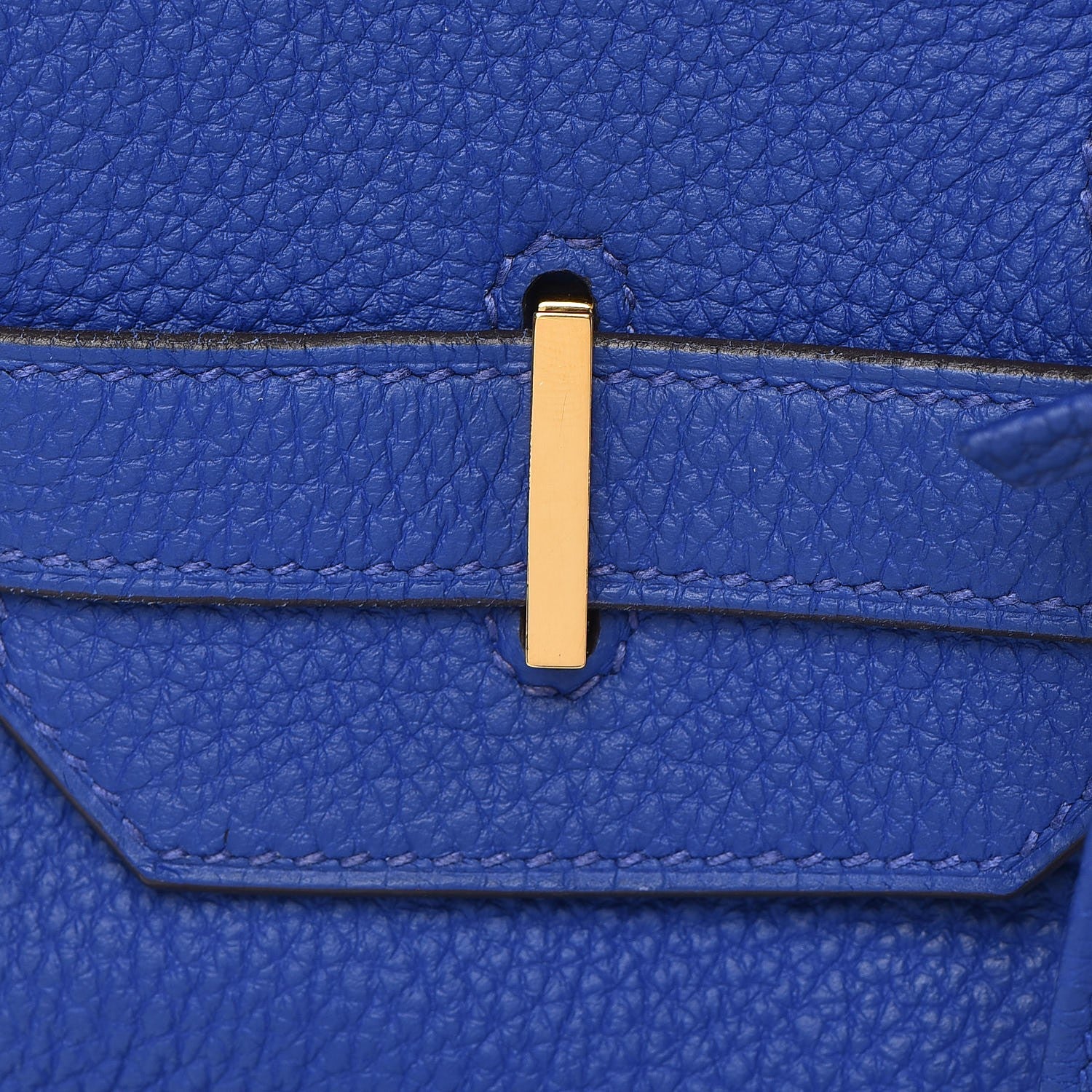 Hermes Togo Birkin 35 Bleu Electrique 22 of 32