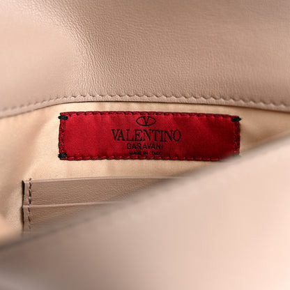 Valentino Garavani Vitello Medium Rockstud Envelope Flat Wristlet Pouch Poudre 6 of 8