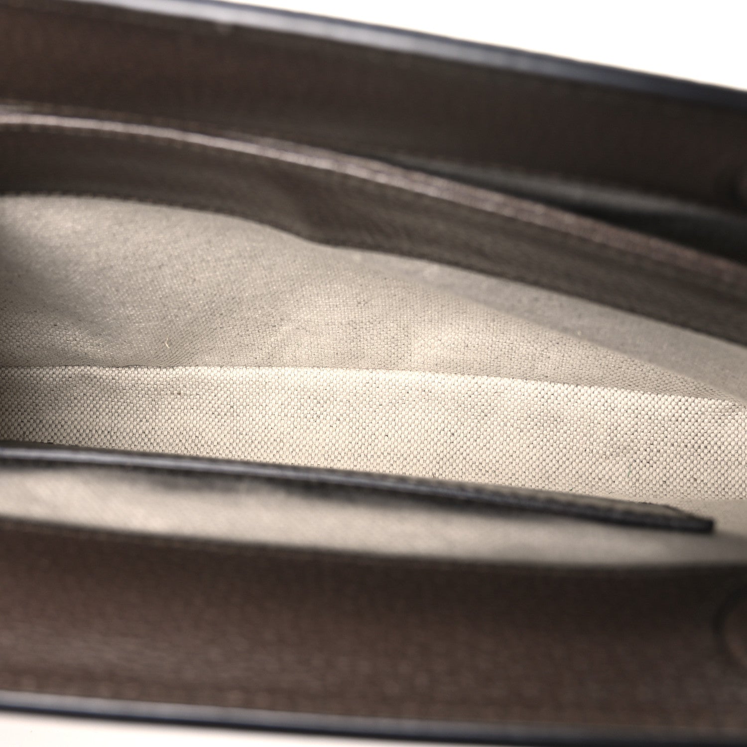 Gucci Monogram Jumbo GG Textured Dollar Calfskin Web Small Ophidia Chain Shoulder Bag Camel Ebony New Acero 5 of 10
