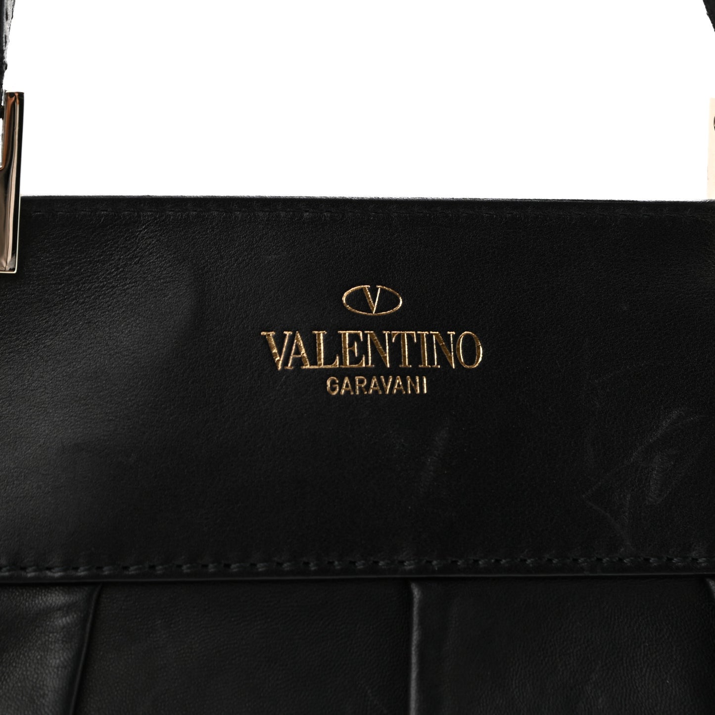 Nappa Bow Tote Black