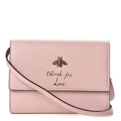 Gucci Calfskin Blind For Love Crossbody Pink 1 of 11