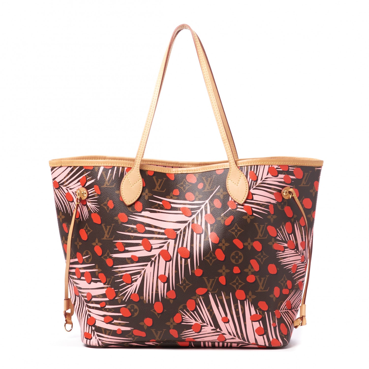 Louis Vuitton Monogram Jungle Dots Neo Neverfull MM Sugar Pink Poppy 1 of 7