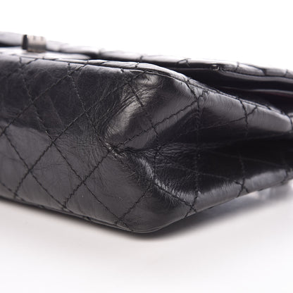 Chanel Aged Calfskin Quilted 2.55 Reissue 225 Flap Black 6 of 11