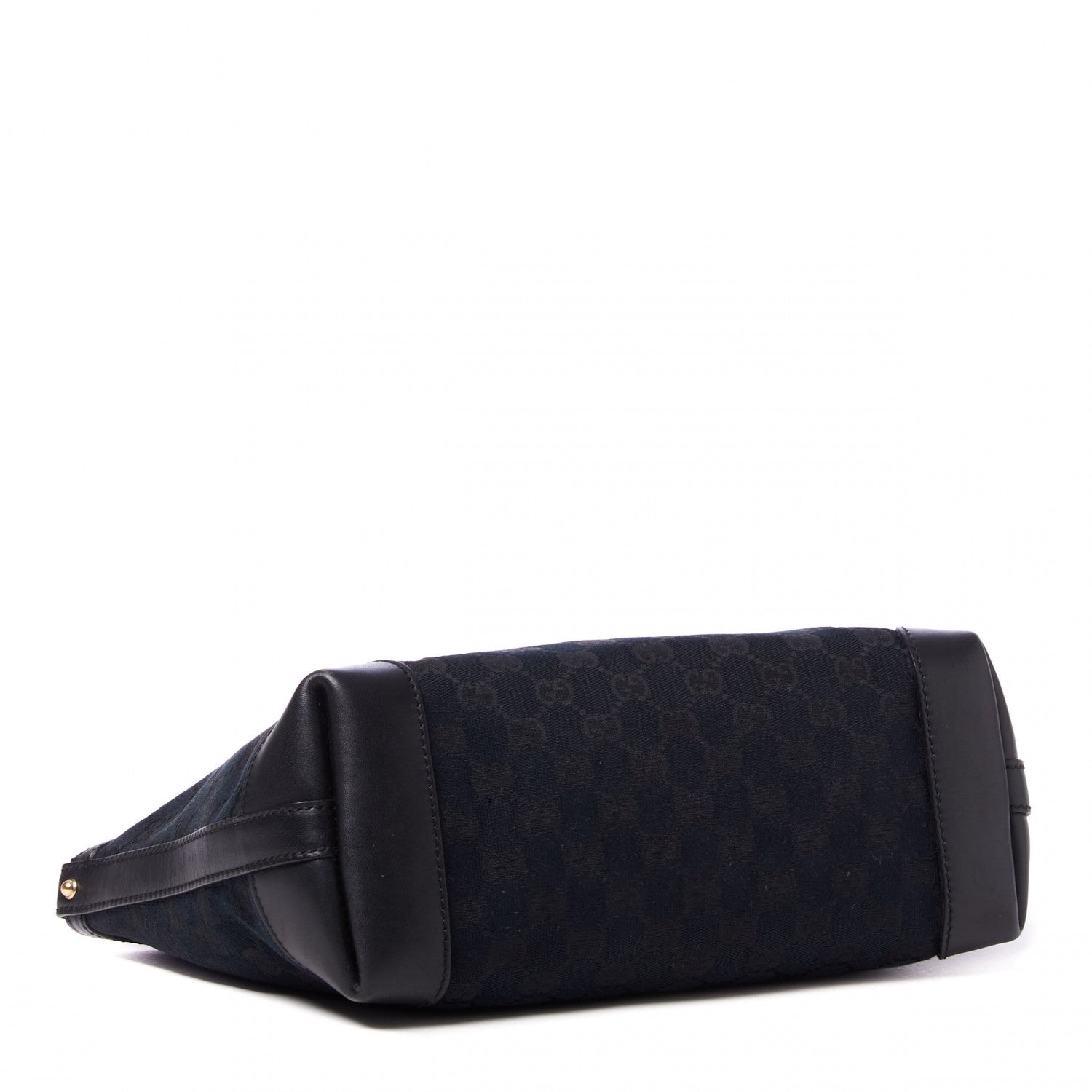Gucci Monogram Small Craft Tote Black 5 of 9