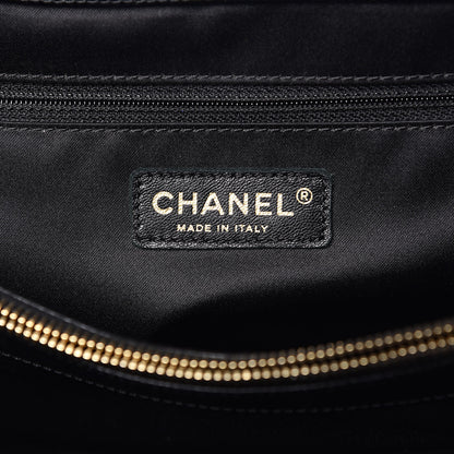 Chanel Caviar Quilted XL Grand Shopping Tote GST Black 6 of 11