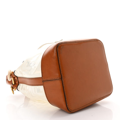 Fendi TPU FF Vitello Aura F is Fendi Grande Mon Tresor Bucket Bag White Cuoio 4 of 12