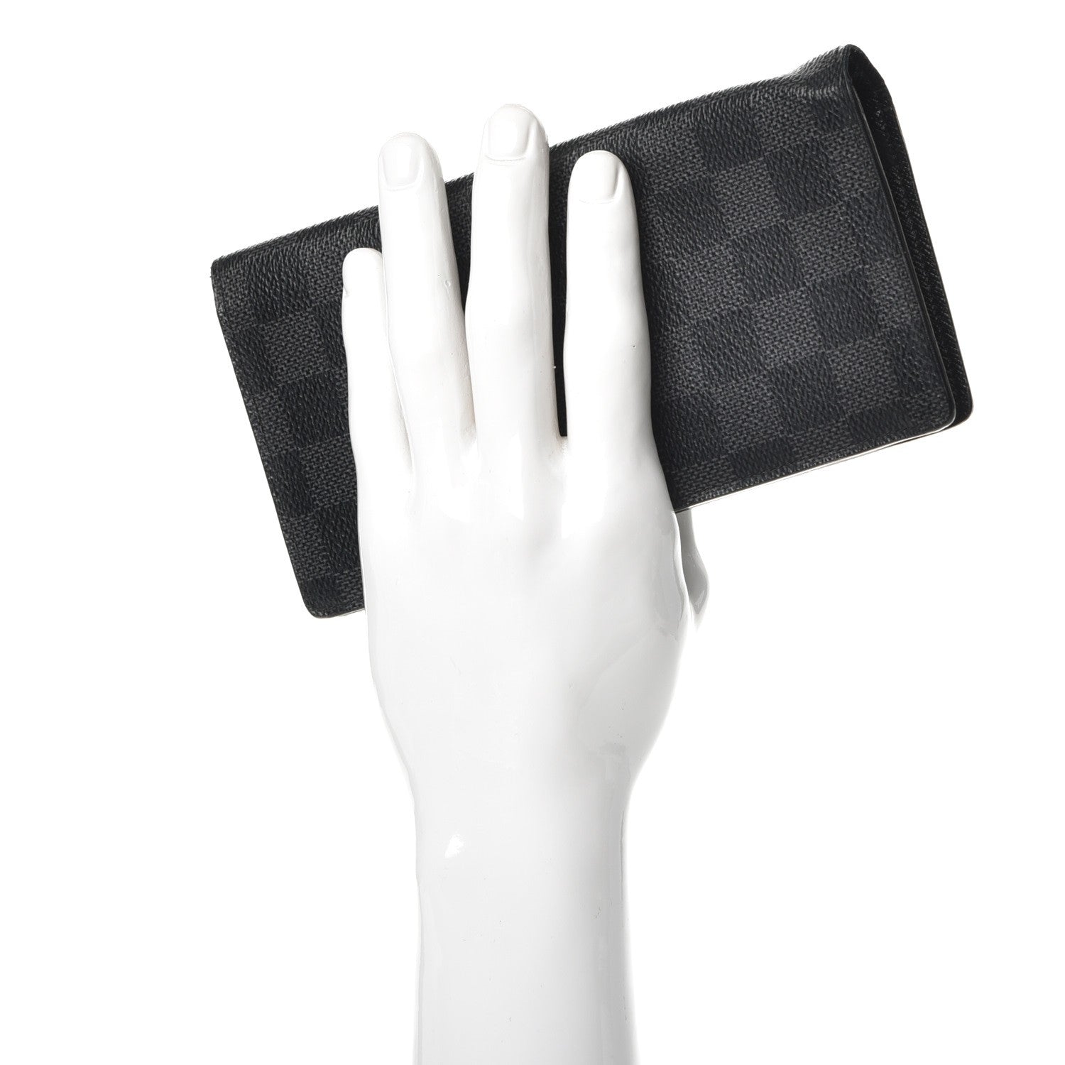 Louis Vuitton Damier Graphite Brazza Wallet 2 of 10