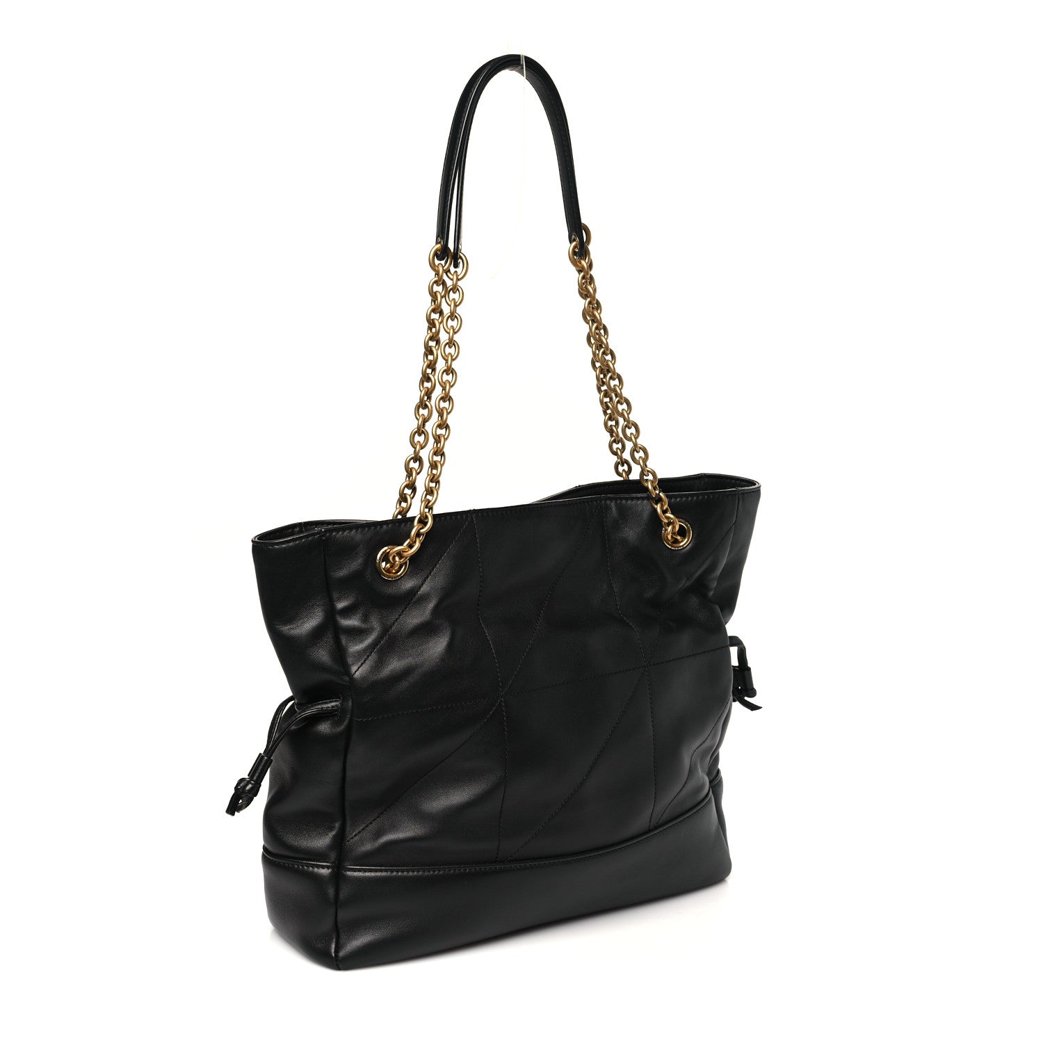 Saint Laurent Lambskin Small Jamie Shopping Tote Black 4 of 11