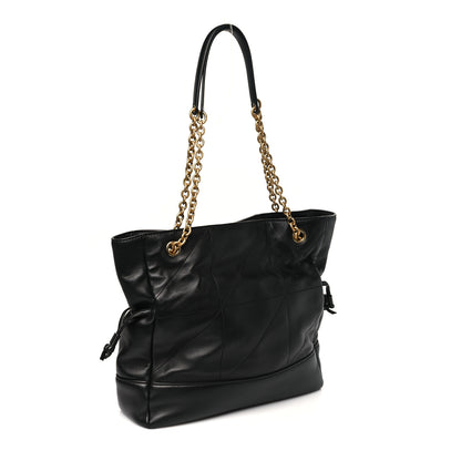 Saint Laurent Lambskin Small Jamie Shopping Tote Black 4 of 11