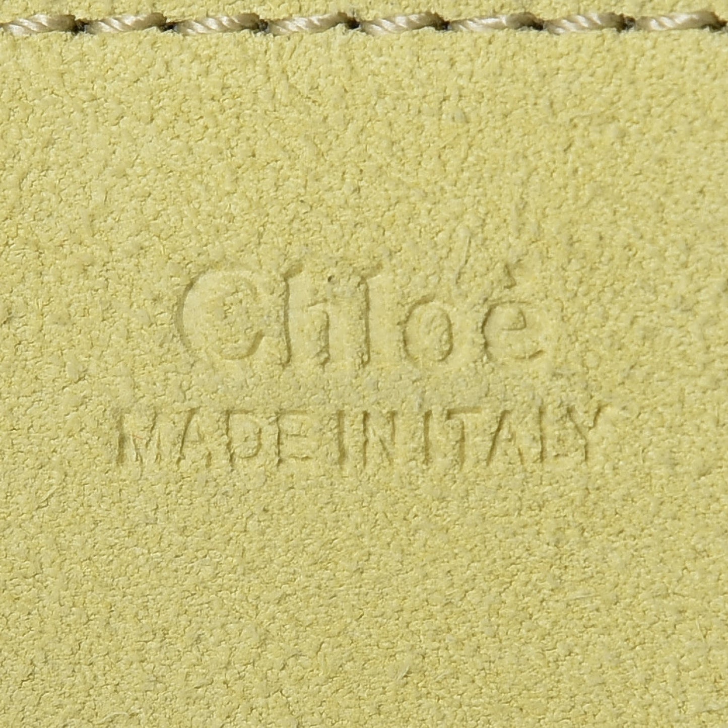 Suede Smooth Calfskin Mini Drew Shoulder Bag Lemonade