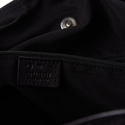 Gucci Guccissima Full Moon Tote Black 6 of 9