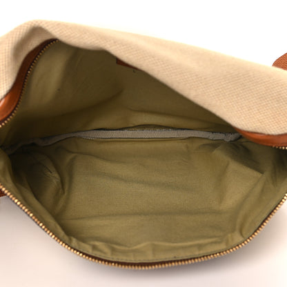 Gucci Vintage Canvas Web Belt Bag Sand Cuir 4 of 8