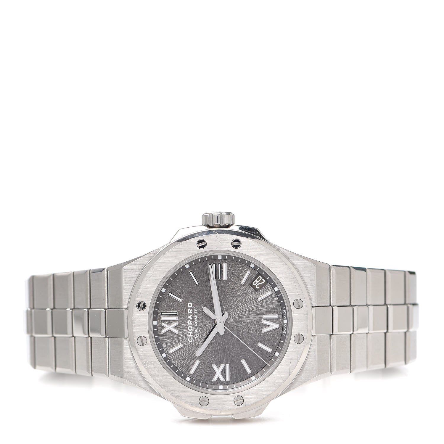 Chopard Lucent Steel 41mm Alpine Eagle Automatic Watch Grey 2 of 6