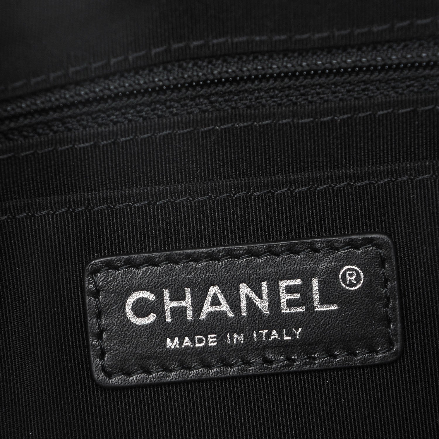 Chanel Calfskin Chevron Quilted Large Urban Spirit Backpack Black 6 of 8