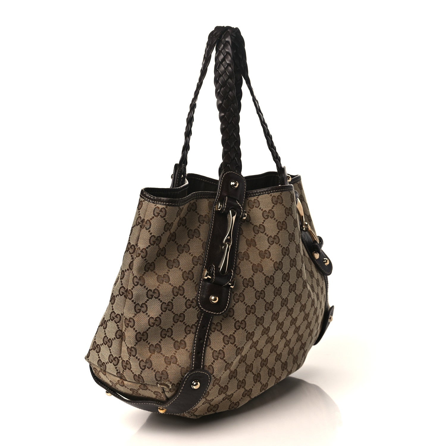 Gucci Monogram Medium Pelham Shoulder Bag Dark Brown 3 of 9