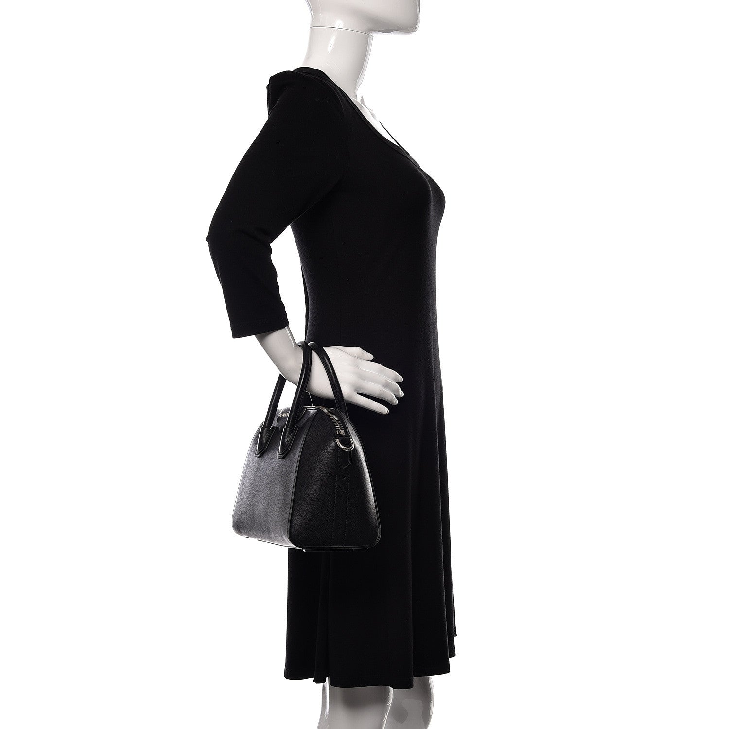 Givenchy Sugar Goatskin Mini Antigona Black 2 of 12