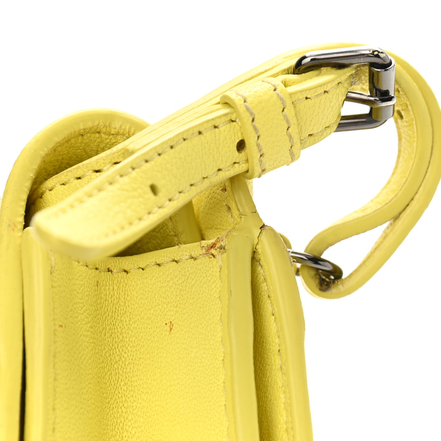Proenza Schouler Lambskin PS1 Crossbody Wallet Yellow 9 of 16