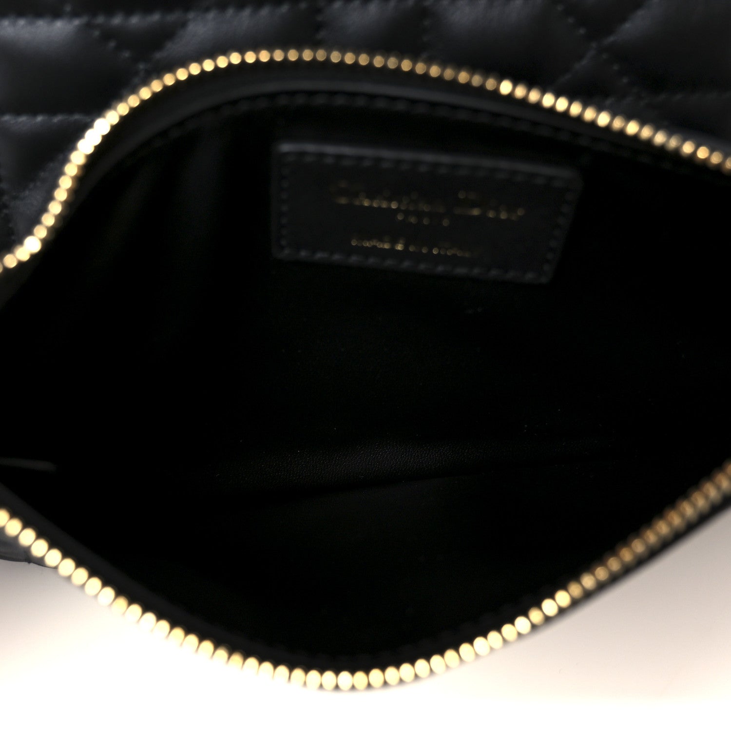 Christian Dior Calfskin Macrocannage Medium Toujours Black 11 of 17