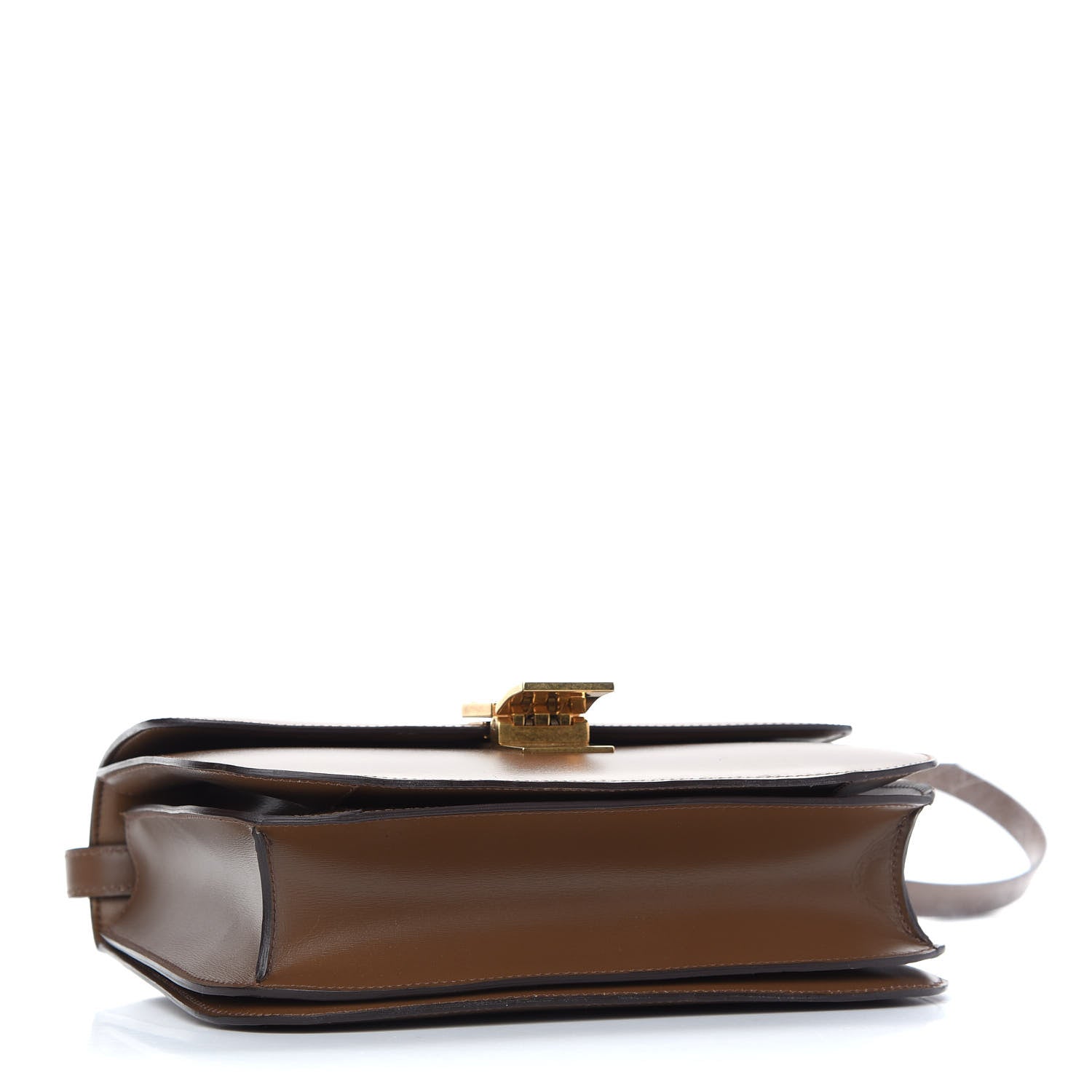 Celine Box Calfskin Medium Classic Box Flap Bag Camel 4 of 11