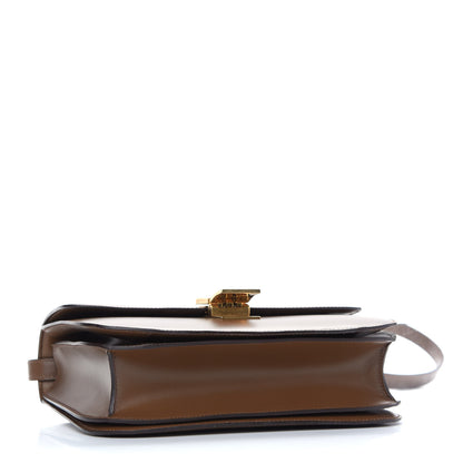 Celine Box Calfskin Medium Classic Box Flap Bag Camel 4 of 11