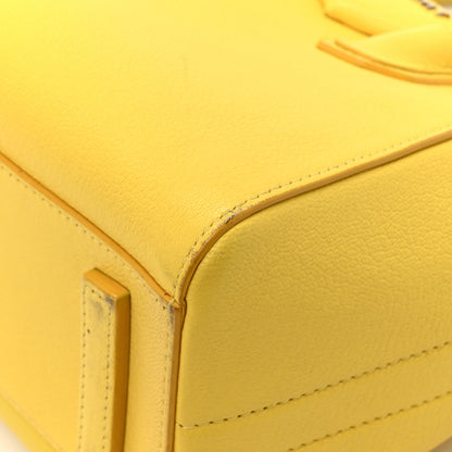 Givenchy Sugar Goatskin Mini Antigona Yellow 13 of 18