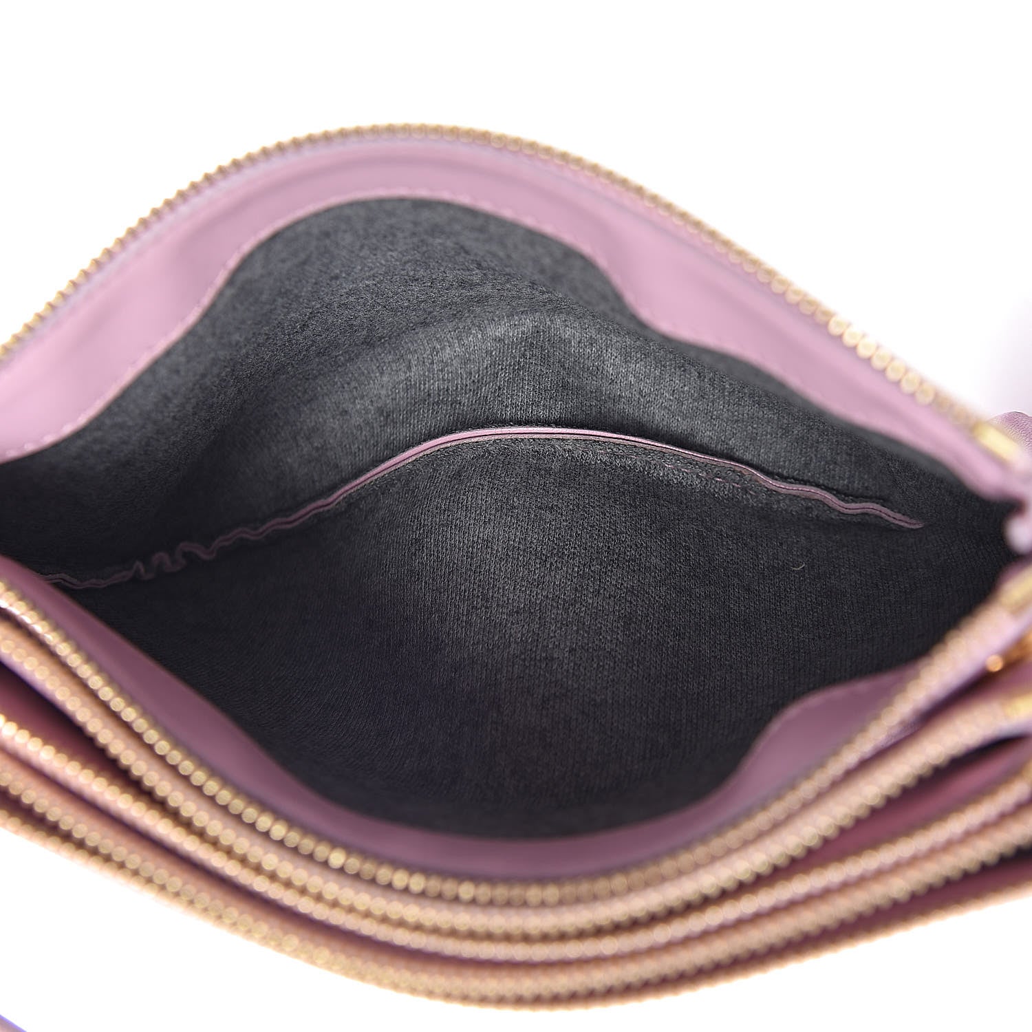 Celine Lambskin Small Trio Crossbody Bag Antique Rose 5 of 19