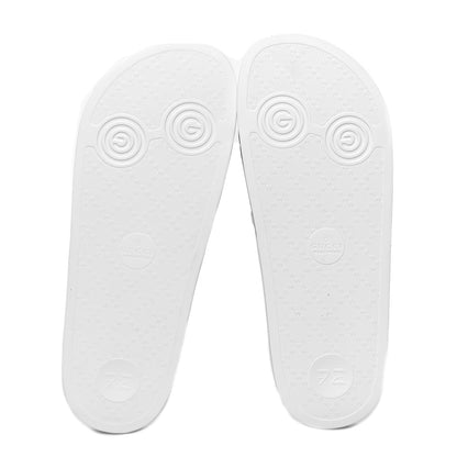 Gucci X PALACE Rubber Mens Slide Sandals 8 Great White Green Red 5 of 8