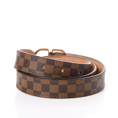 Louis Vuitton Damier Ebene Mini 25mm Belt 85 34 7 of 10