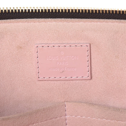 Louis Vuitton Damier Ebene Caissa Tote PM Rose Ballerine 6 of 12