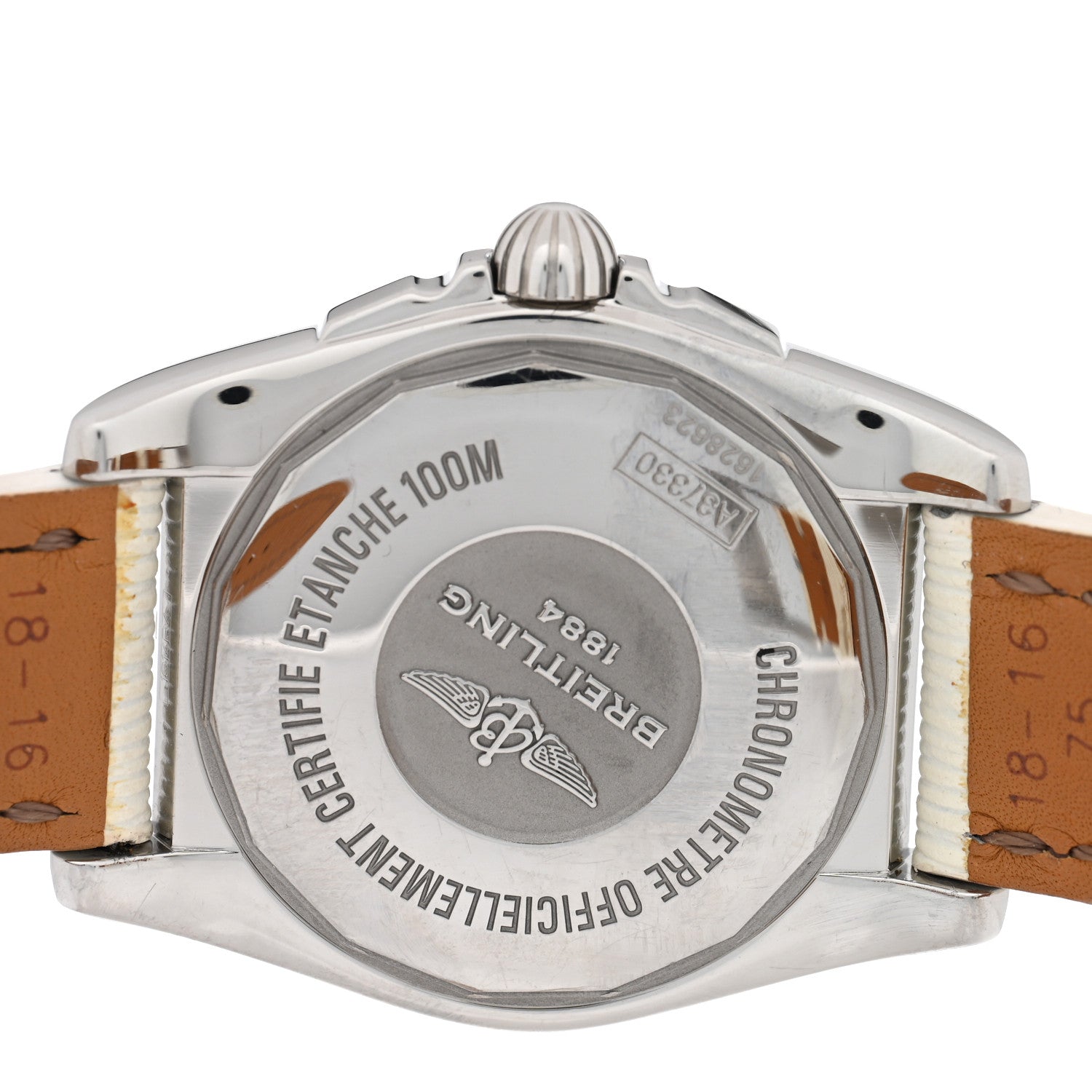 Breitling Stainless Steel Calfskin Diamond Mother of Pearl 36mm Galactic Automatic Watch A37330 4 of 5