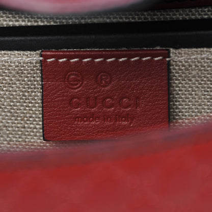 Gucci Microguccissima Medium Emily Chain Shoulder Bag Red 6 of 7