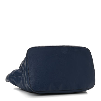 Chloe Calfskin Large New Marcie Tote Royal Navy 4 of 9