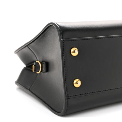 Saint Laurent Calfskin Monogram Baby Cabas Black 9 of 10
