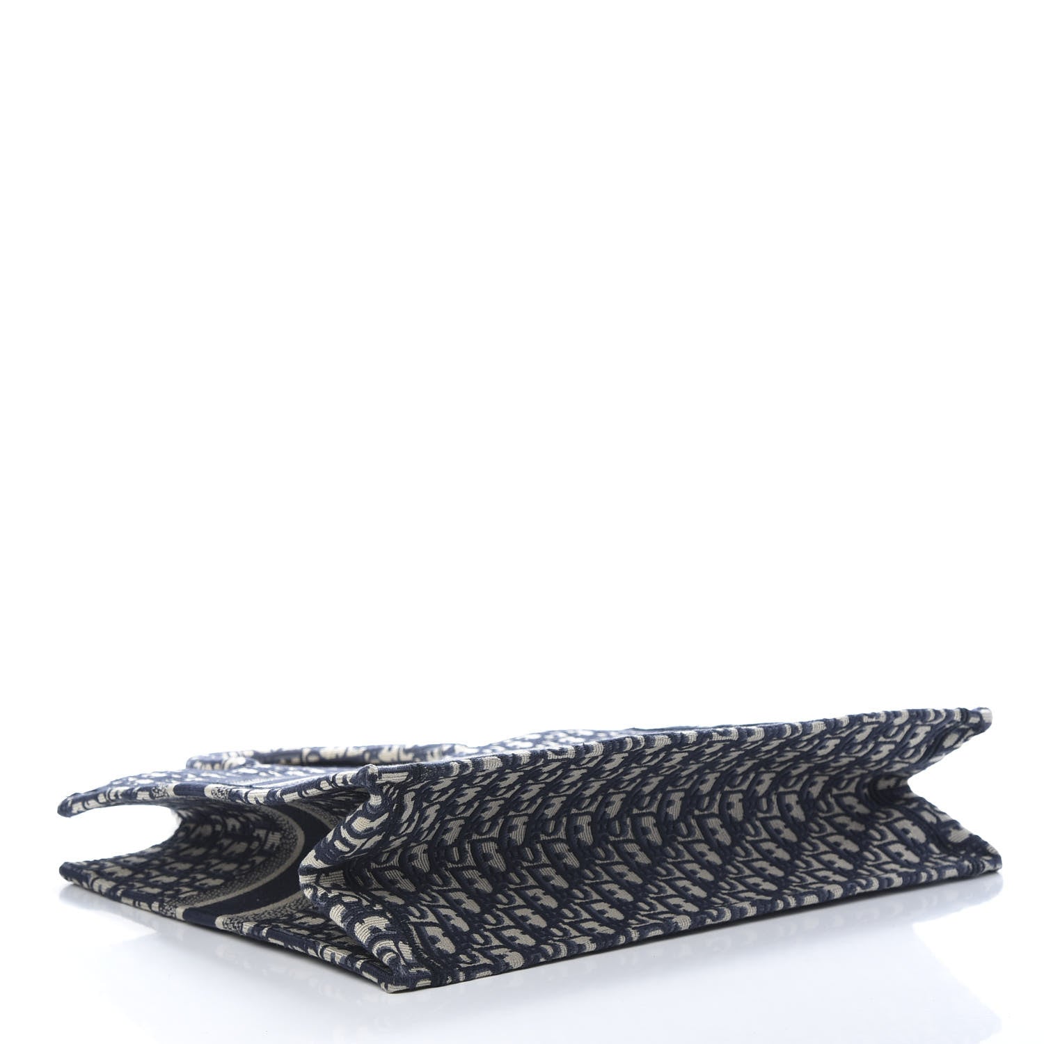 Christian Dior Oblique Book Tote Blue Multicolor 4 of 10