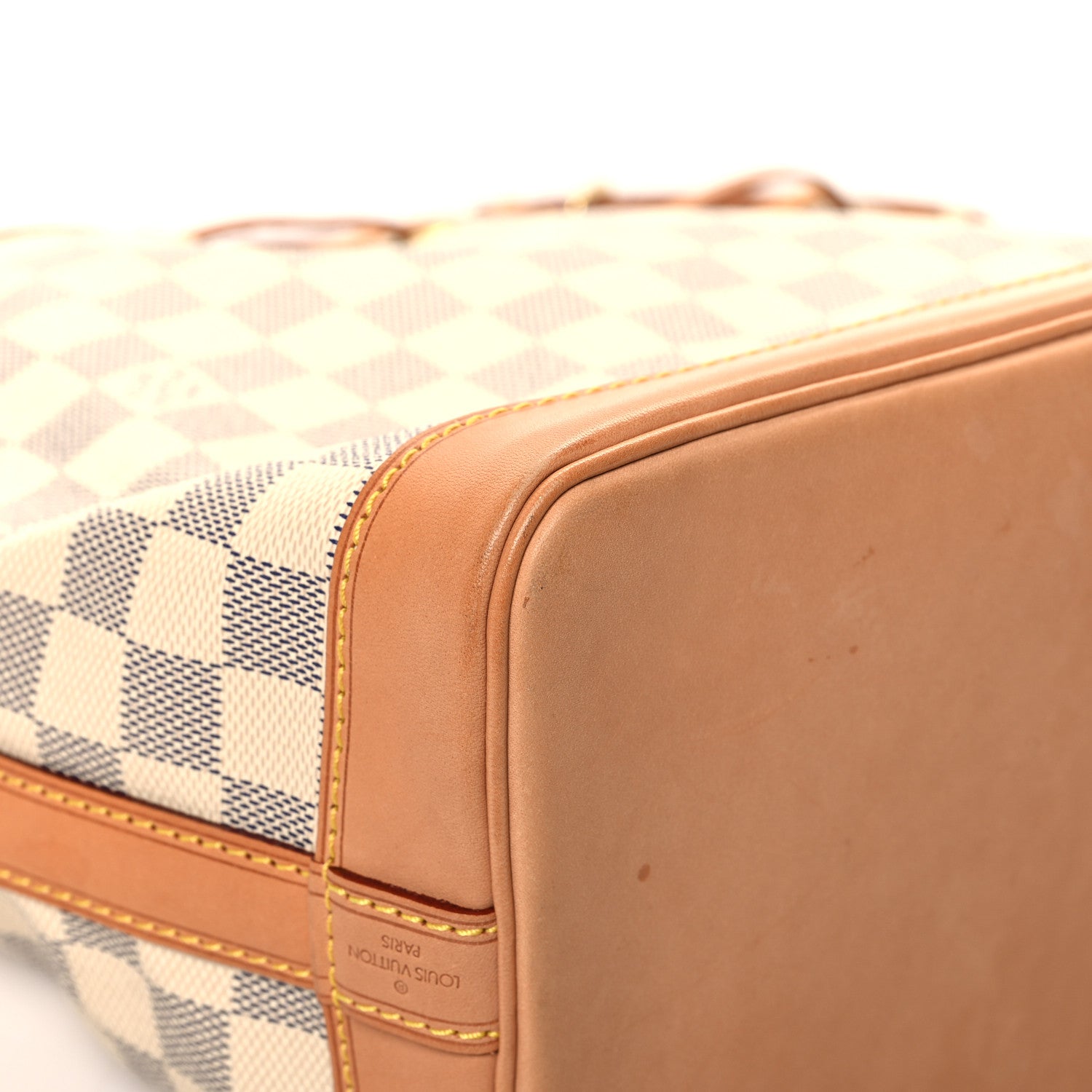 Louis Vuitton Damier Azur Noe BB 8 of 11