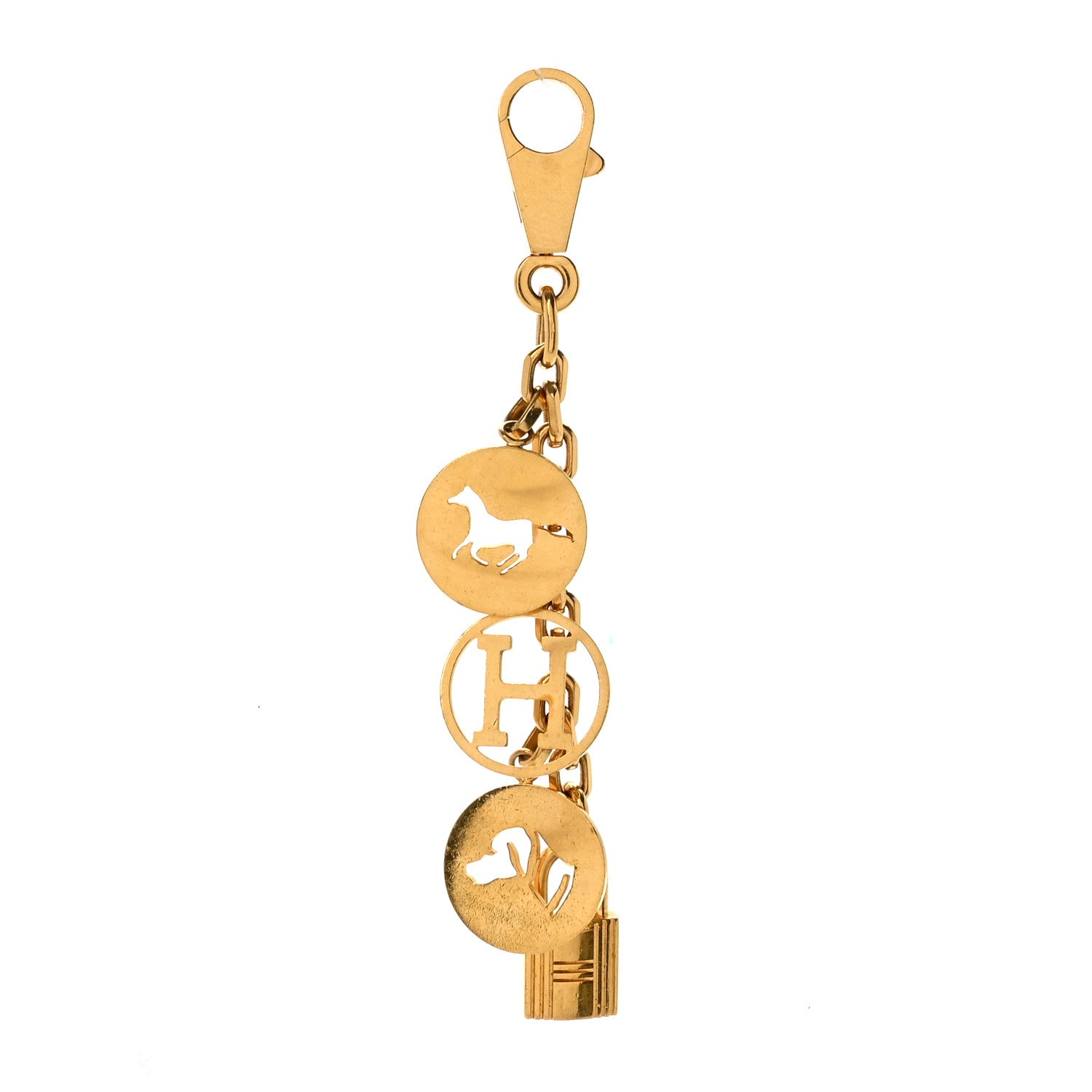 Hermes Breloque Bag Charm Gold 1 of 3