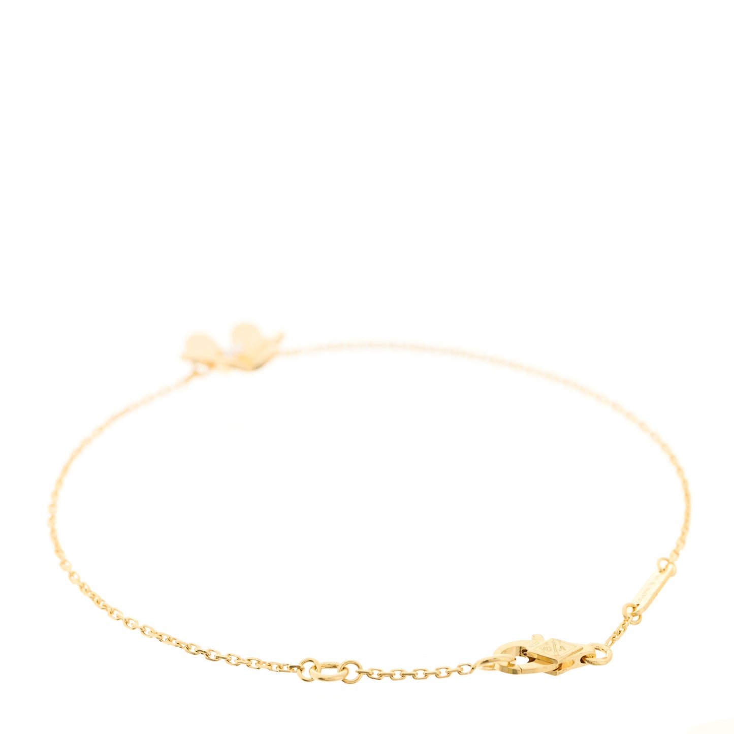 18K Yellow Gold Diamond Mini Frivole Bracelet