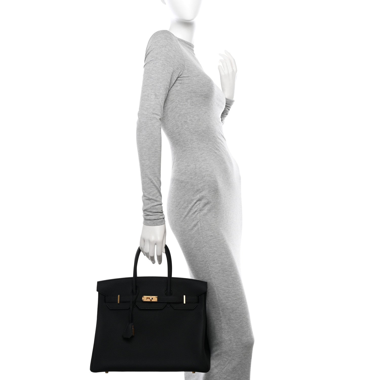 Hermes Togo Birkin 35 Black 2 of 11