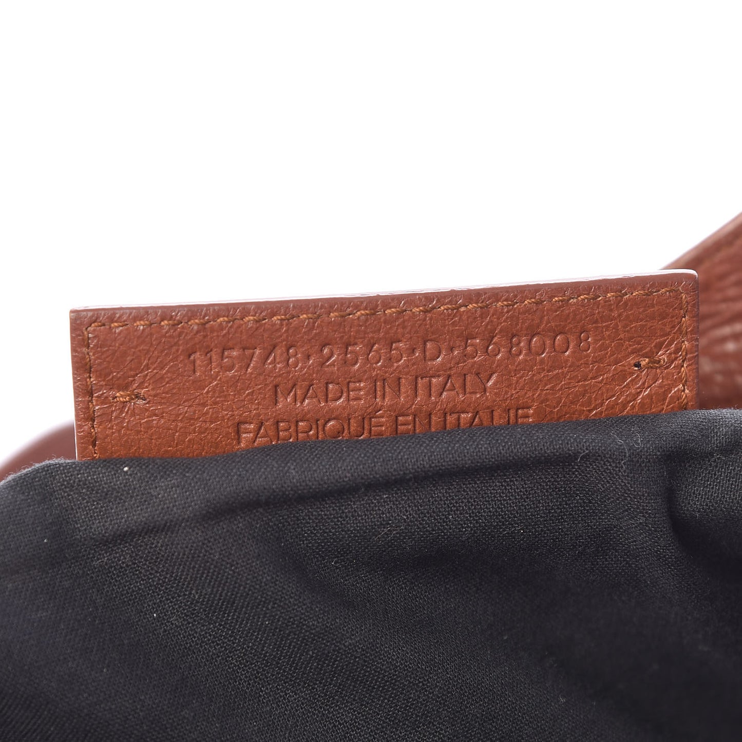 Agneau Classic Gold Hardware City Marron Cognac