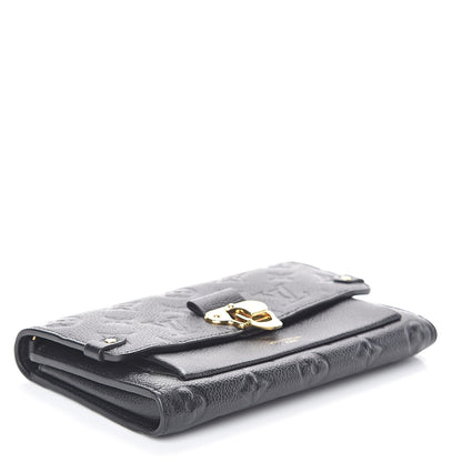 Louis Vuitton Empreinte Vavin Chain Wallet Black 4 of 6
