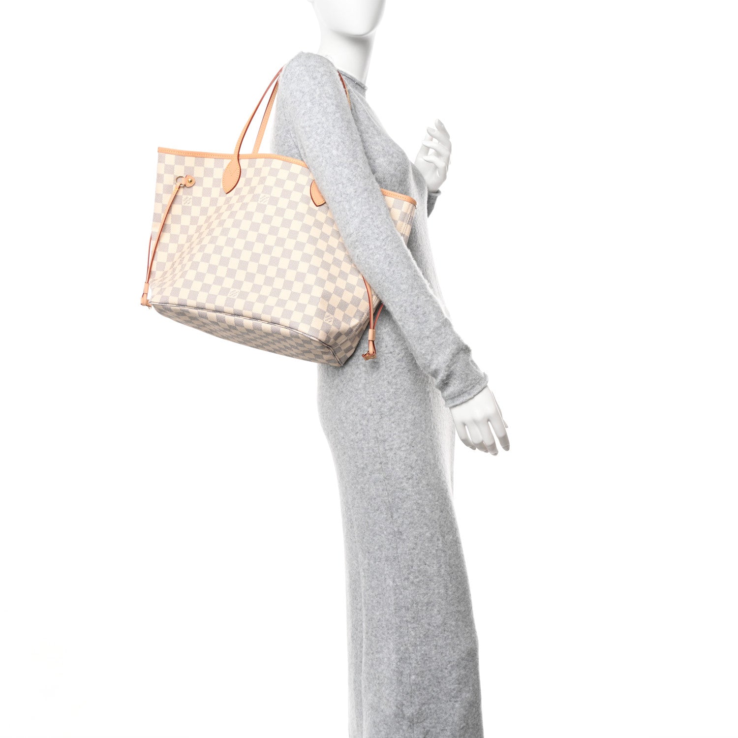 Louis Vuitton Damier Azur Neo Neverfull MM 2 of 14