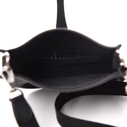 Hermes Taurillon Clemence Evelyne TPM Black 8 of 11