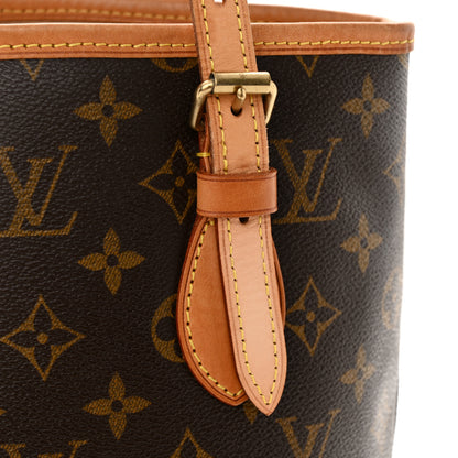 Louis Vuitton Monogram Petit Bucket 23 7 of 15